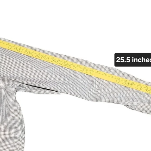 ABERCROMBIE FITCH Mens Button Down Shirt Extra Large Cream Preppy Y2K - Picture 10 of 13